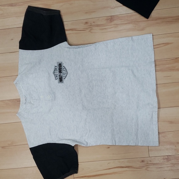 Lot of 3 Men's Harley Davisdon & Captain Jack's items - Picture 3 of 4